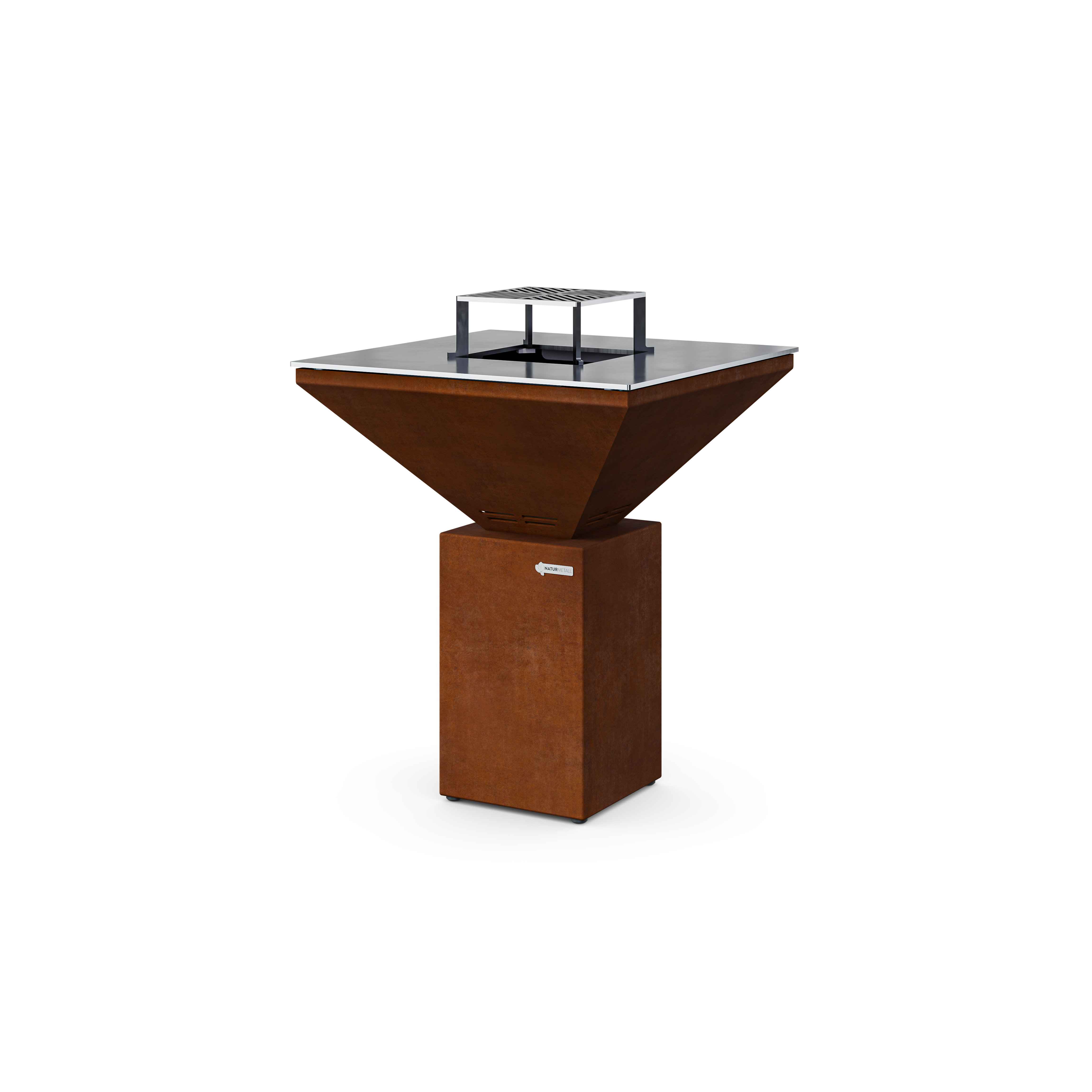 Grill Pyramide inkl. Sockel